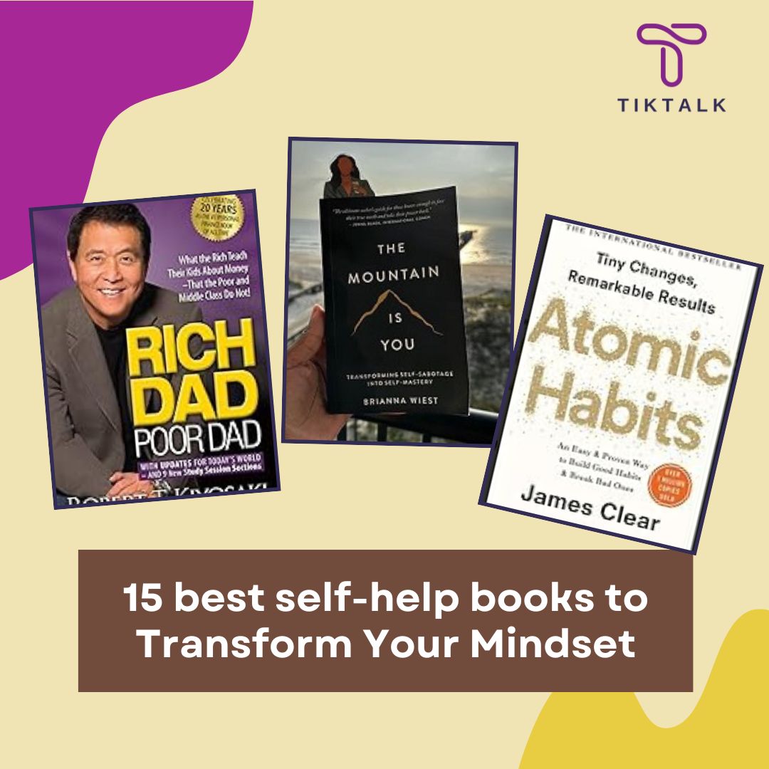 15 best self help books to Transform Your Mindset